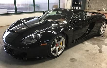 Luxury convertible with shiny exterior