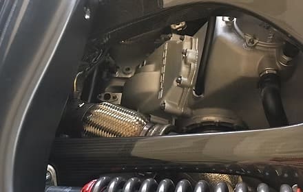 Inside view of motorcycle mechanics