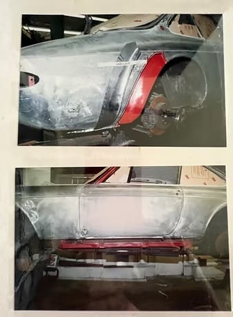 Restoring old vehicle bodywork